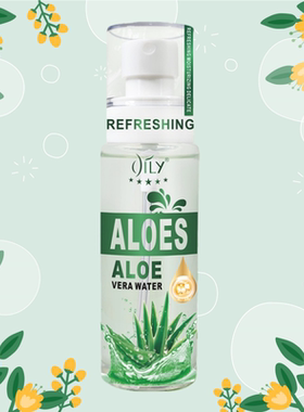 AILY中英雅丽清爽保湿芦荟水110ML化妆水 护肤水 清爽补水 一喷
