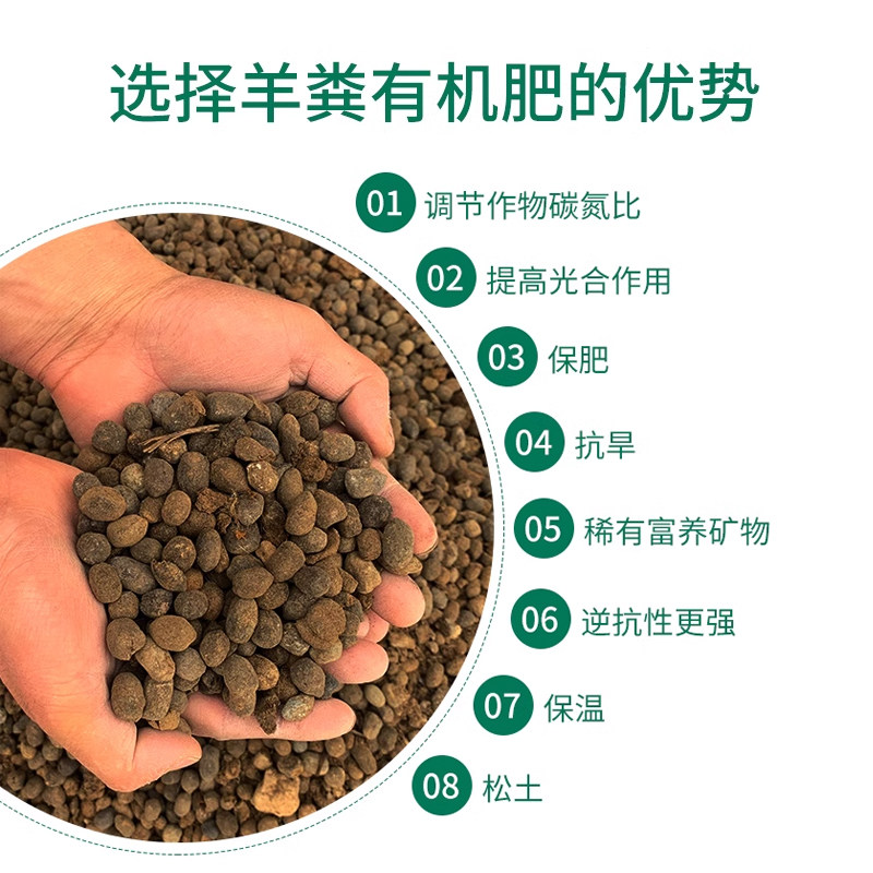 纯羊粪蛋颗粒羊粪发酵有机肥料蔬菜专用养花种菜追肥羊屎纯羊粪,淘宝优惠券,粉丝福利购,淘宝优惠卷