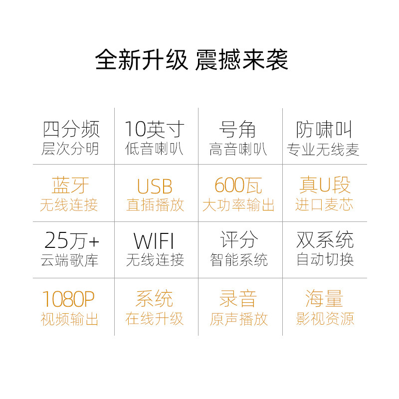  voseKTV/卡拉OK音箱