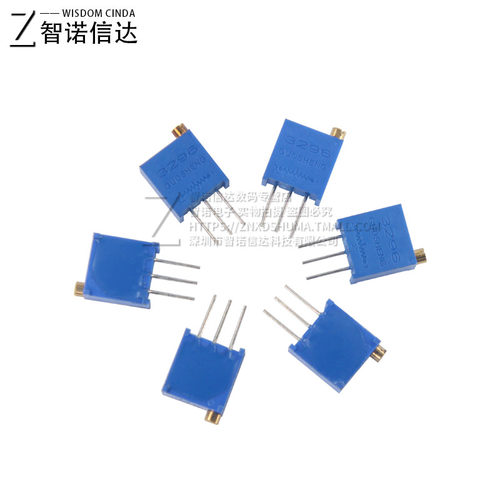 3296W电位器精密可调电阻多圈式微调103/10K/20/50/1/5/100欧200 - 图2