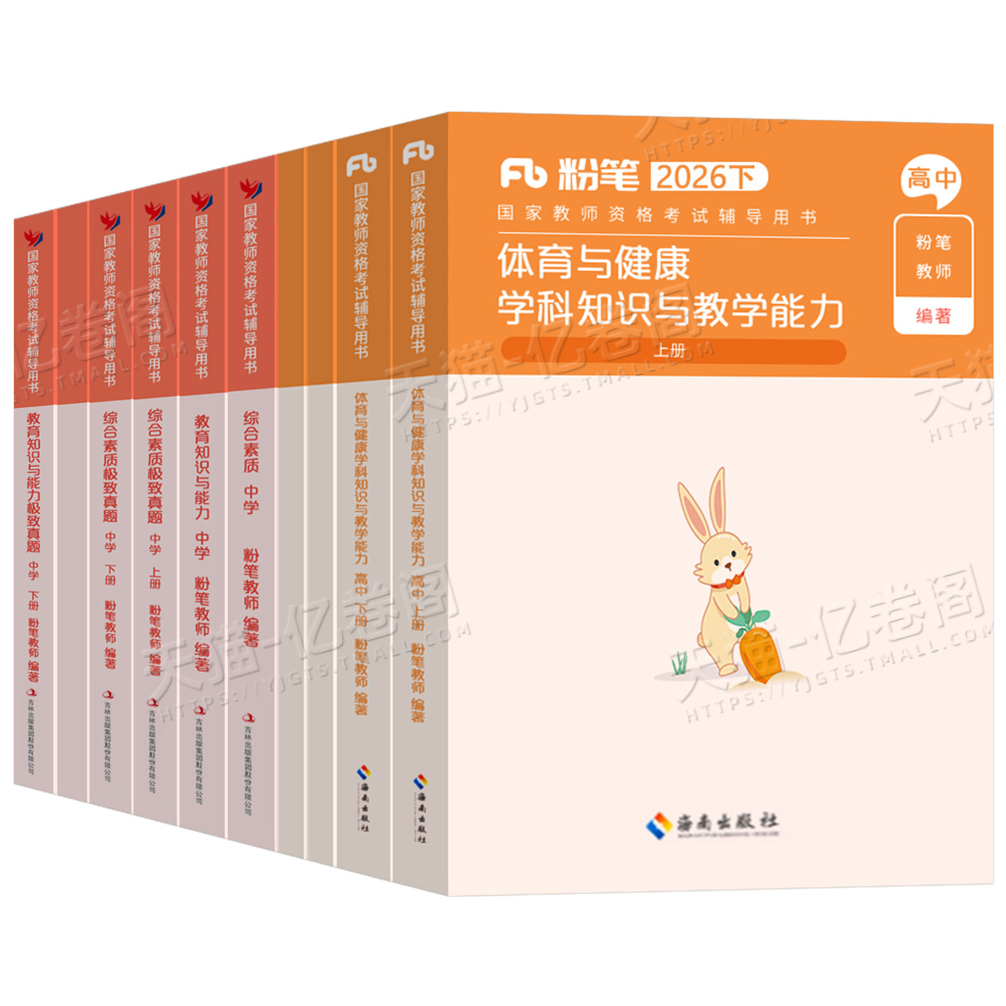高中体育与健康粉笔2026年中学教师证资格考试用书全套教资笔试书资料历年真题库刷题试卷中职专业课专用教材科三科目26下半年书籍
