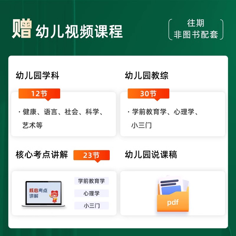 山香教育2024年幼儿园教师招聘考试教材历年真题库试卷教育理论学前教育刷题幼师幼教考编用书河南江苏浙江福建安徽江西山东广东省 - 图3