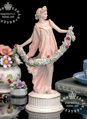 wedgwood英国限量陶瓷电视柜摆件