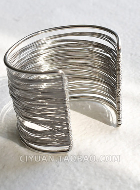 赛博朋克哥特蒸金属臂环手臂饰品