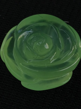 手工雕刻貔貅项坠天然葡萄石