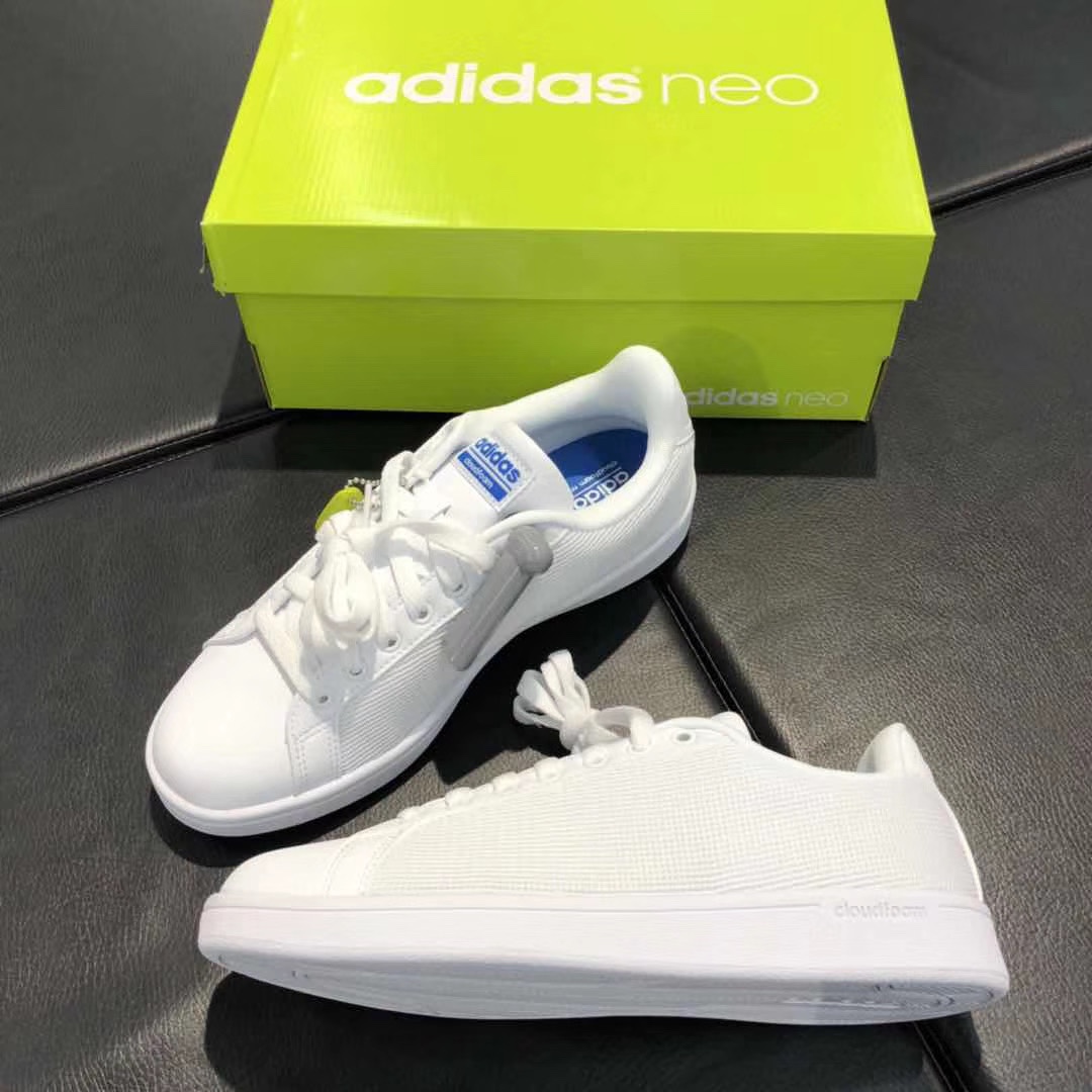 Adidas/阿迪达斯正品NEO男子Cloudfoam低帮休闲运动鞋 AW3919 - 图1