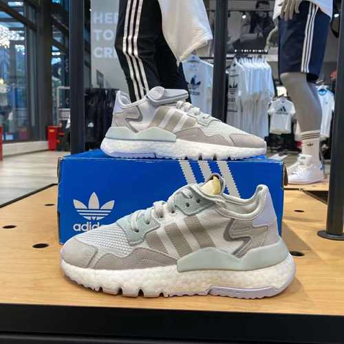 adidas/阿迪达斯三叶草NITE JOGGER女子boost经典运动鞋EG9197-图0