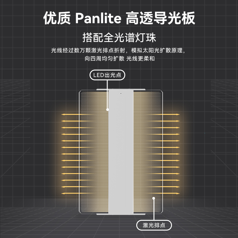 达伦led吸顶灯超薄客厅灯现代简约大气长方形卧室智能护眼灯 - 图1