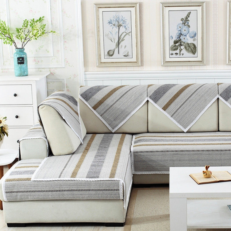 全盖棉麻亚麻沙发垫四季通用粗布沙发巾盖布套罩坐垫冬季加厚防滑,淘宝优惠券,粉丝福利购,淘宝优惠卷