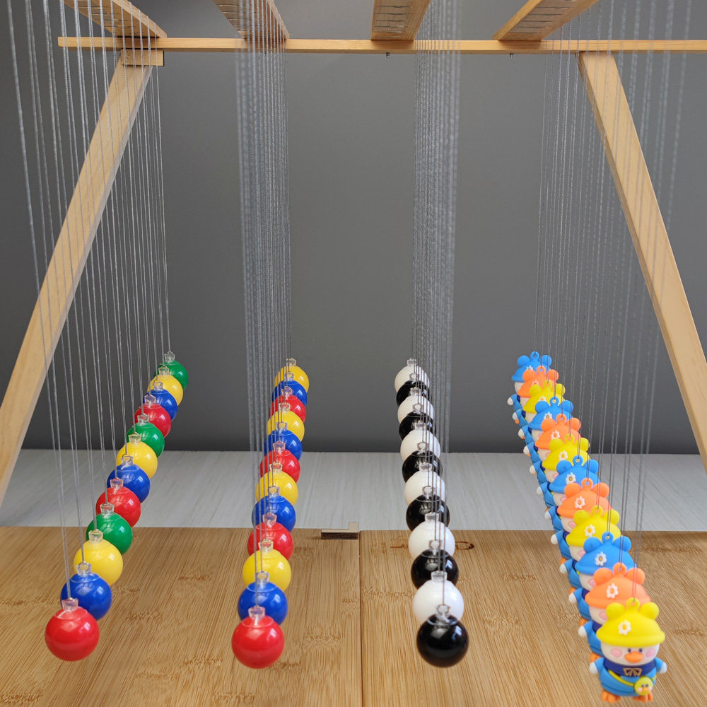 蛇形摆单摆波实验牛顿摆教具12个球物理科学儿童玩具礼物,淘宝优惠券,粉丝福利购,淘宝优惠卷