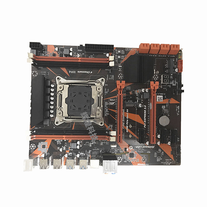 全新X99双路LGA2011-3针电脑主板DDR4内存E5 2678 2680V3cpu套装 - 图3