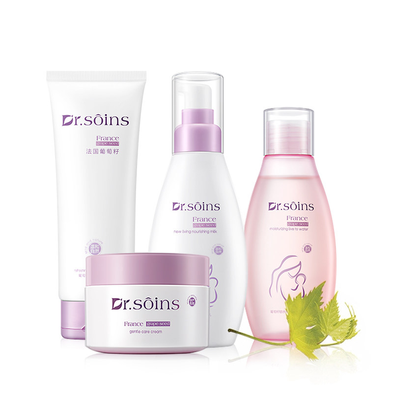法国诗丸孕妇护肤品套装面霜补水 drsoins千百味面部套装