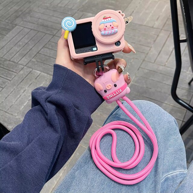 Cute lollipop piggy suitable for DJI action6/5pro/4/3 action