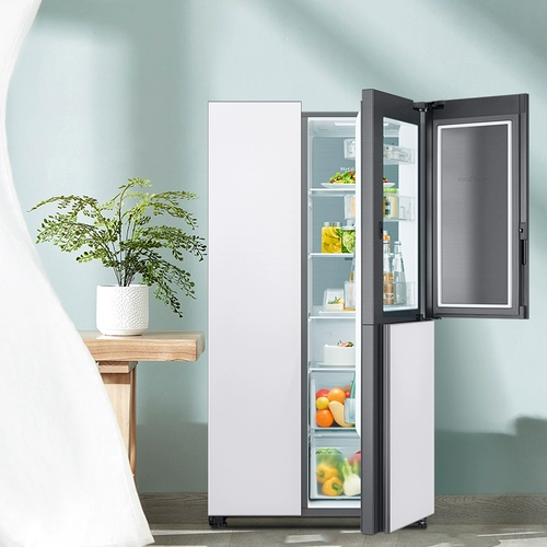 [Дизайн DIEMEN] Samsung 648L бабочка ворота Ветры Ветры Холодная частота частоты больших мощностей -Открыть Холодильник Home RH62 Home RH62