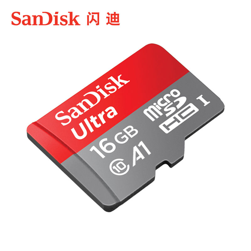 SanDisk闪迪16g内存卡高速tf卡16g Micro SD手机mp3闪存卡存储卡 - 图0