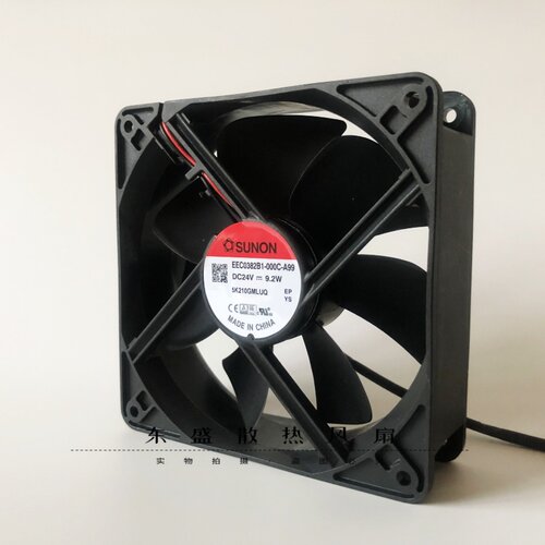 全新原装建准 12cm/厘米 24V 9.2W EEC0382B1-000C-A99变频器风扇 - 图0