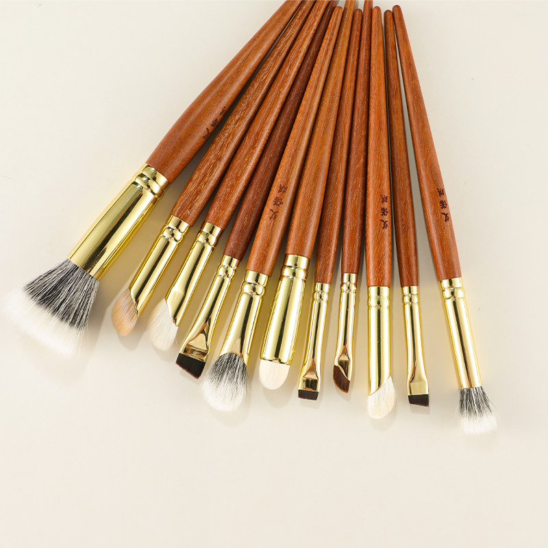 ENERGY/艾诺琪化妆刷 光橙茶9支化妆套刷点彩刷眼线刷眼影鼻影刷,淘宝优惠券,粉丝福利购,淘宝优惠卷