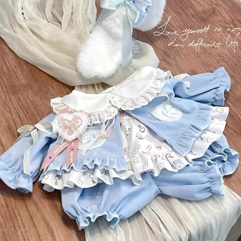 40cm厘米棉花娃娃玩偶衣服坐姿换装连衣替换裙40cm洛丽塔娃娃衣裙,淘宝优惠券,粉丝福利购,淘宝优惠卷