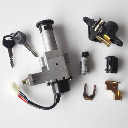 适用喜之星HJ100T 7E福星踏板摩托车套锁电门