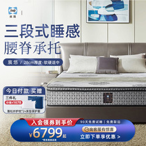Sealy Silk Rippling the beauty and the spring sponge Soft and hard 5 Star Hotel Latex Mattresses