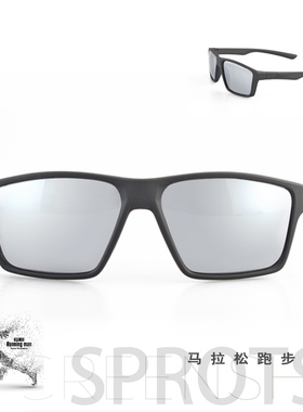 水银镜面彩膜近视墨镜太阳镜运动