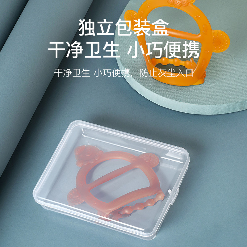 硅胶婴儿磨牙棒手环牙胶 孕比爱牙胶