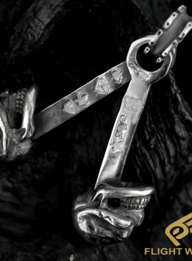 高山隆stop活塞银饰刻印随机项链