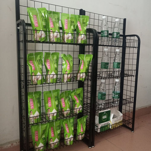 超市零食小货架槟榔面包展示架便利店收银台小架子小食品饮料展架 - 图3