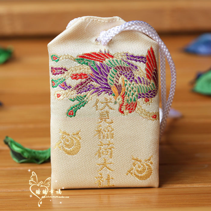 2026超灵验日本制代购伏见稻荷小狐狸身体健康心想事成御守手机链 - 图0