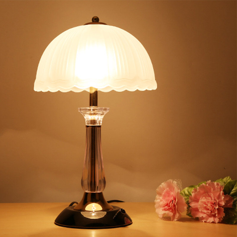 台灯卧室床头灯简约现代床头台灯高级感床头柜轻奢台灯结婚长明灯