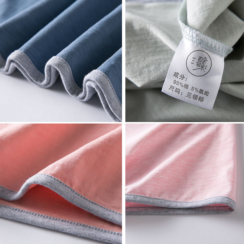 金喜彩旗舰店情侣睡衣女夏季韩版短袖短裤两件套装夏天男士纯棉薄款宽松家居服2