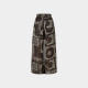 MOUSSY 2026 Summer New Arrival Bohemian Retro Printed Wide Leg Casual Pants Women 028JSA31-1065