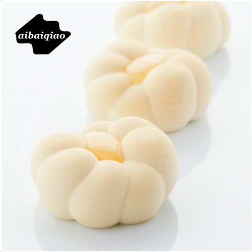 爱百巧 新品 Cotton棉花甜品慕斯硅胶模具 6连云朵法式西点模茶歇 - 图0