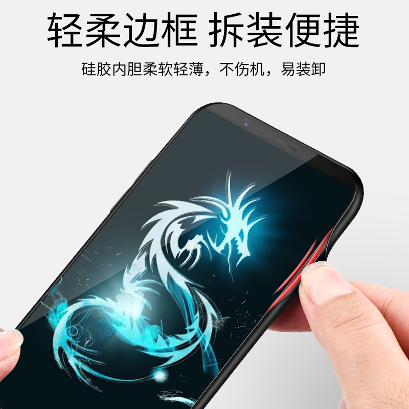 bigpig旗舰店一加5t手机壳钢化玻璃镜面一加5软硅胶全包边防摔磨砂保护套一加5T个性创意男女款情侣一加五网红时尚外壳硬3