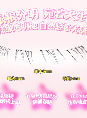 2025新款大女主楚楚动人下睫毛