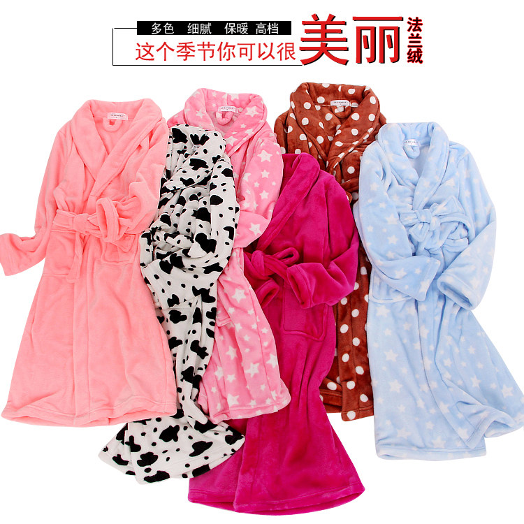 长袖长款睡袍男女秋冬季加厚法兰绒浴袍保暖宽松双面绒睡衣情侣,淘宝优惠券,粉丝福利购,淘宝优惠卷