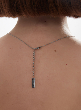 KITSH女撞色三颗圆圈项链