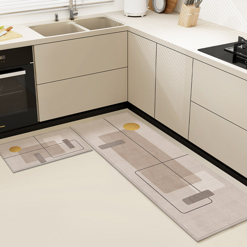 瑞士厨房地垫防滑防油可擦免洗地毯高级感防水入户门垫进门口脚垫,淘宝优惠券,粉丝福利购,淘宝优惠卷