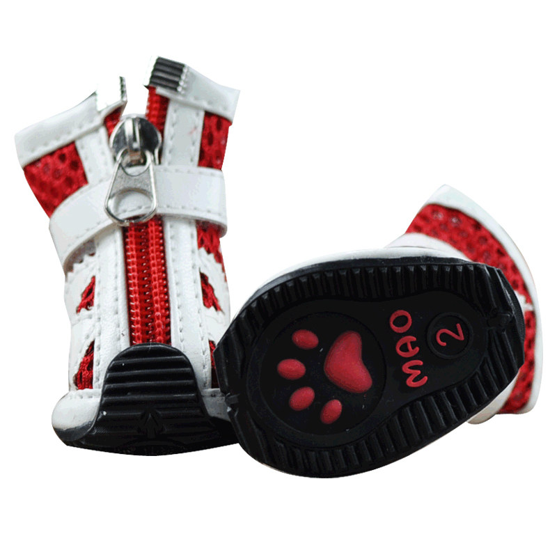 春夏秋冬透气网鞋 小狗狗宠物鞋子比熊泰迪贵宾犬狗鞋,淘宝优惠券,粉丝福利购,淘宝优惠卷