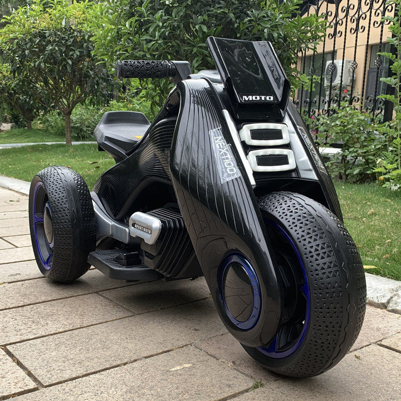 贝多奇电动摩托车可坐宝宝玩具车 宜斯特母婴儿童电动车