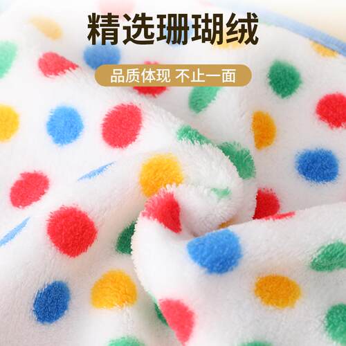 圆点抹布厨房清洁洗碗布不易沾油吸水保洁毛巾家用不易掉毛百洁布 - 图0