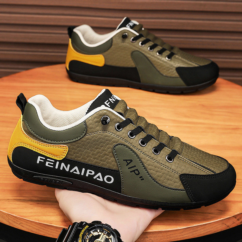 男鞋冬季运动休闲软底一脚蹬豆豆阿甘板鞋上班工作开车防水劳保鞋,淘宝优惠券,粉丝福利购,淘宝优惠卷