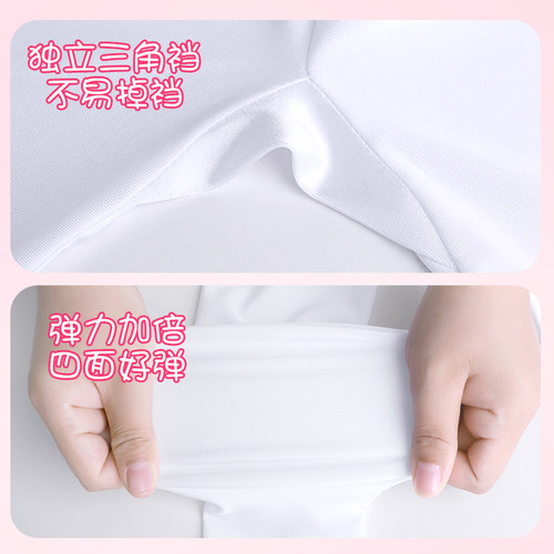 儿童踩脚裤女童黑色舞蹈裤连裤袜练功裤跳舞夏季锦纶健美裤打底裤 - 图2
