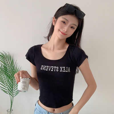 2023新款背心女夏季小众设计感印花