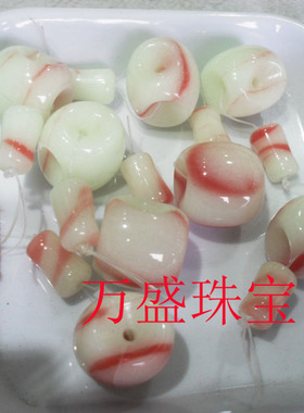 diy天然项链夜光珠
