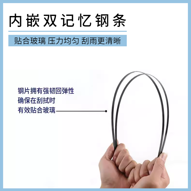 适用挖掘机卡特CAT313D 320d 336 324D 323D2GC/GX雨刷器雨刮臂片 - 图3