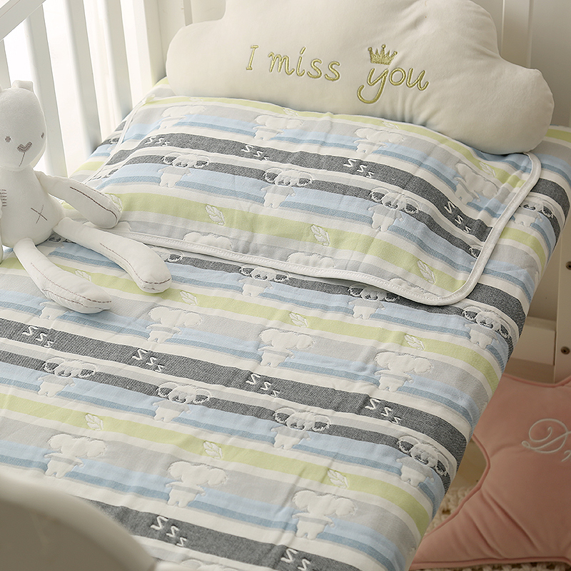 A类婴儿纱布床单纯棉宝宝床单儿童新生儿春夏秋冬床单件幼儿园,淘宝优惠券,粉丝福利购,淘宝优惠卷