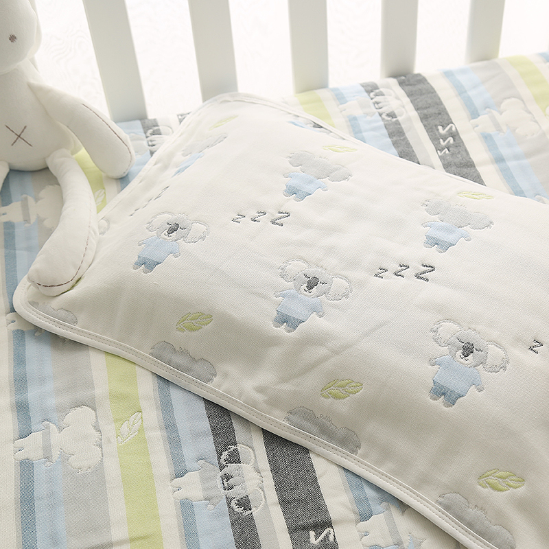 A类婴儿纱布床单纯棉加厚保暖宝宝床单儿童盖毯新生儿春夏床单件