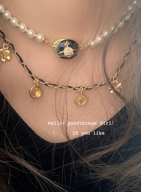 合金编织女百搭超酷项链