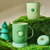 High-looking donut mouthwash cup, bathroom toothbrush cup, sink toothbrush cup, school dormitory wash cup